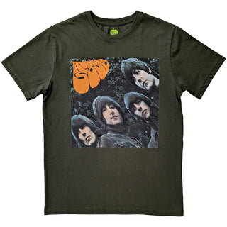 The Beatles Unisex T-Shirt: Rubber Soul Album Cover