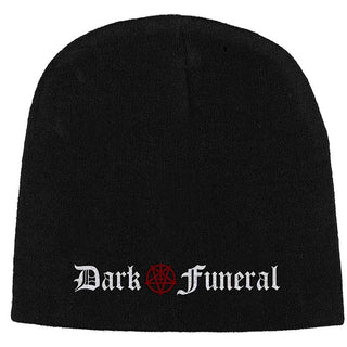 Dark Funeral Unisex Beanie Hat: Logo