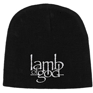 Lamb Of God Unisex Beanie Hat: Logo