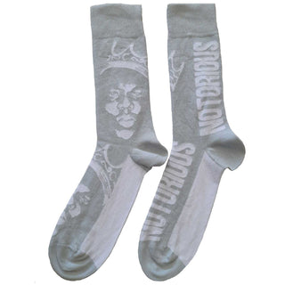 Biggie Smalls Unisex Ankle Socks: Crown Monochrome