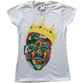 Biggie Smalls Ladies T-Shirt: Crown