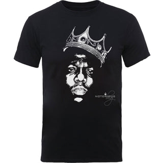 Biggie Smalls Unisex T-Shirt: Crown Face