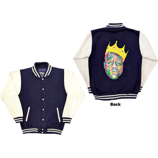 Biggie Smalls Unisex Varsity Jacket: Crown