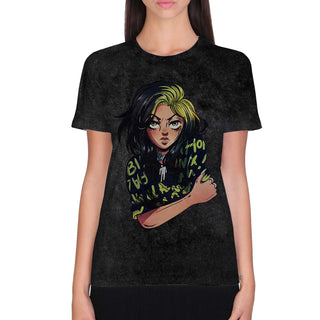 Billie Eilish Unisex T-Shirt: Anime Billie