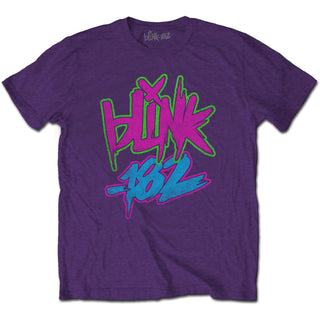 Blink-182 Unisex T-Shirt: Neon Logo