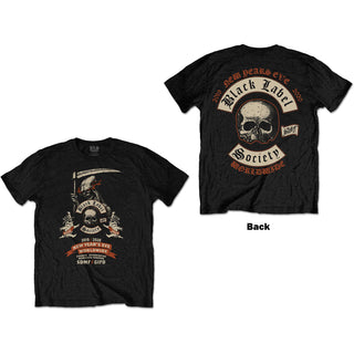 Black Label Society Unisex T-Shirt: New Years Eve (Back Print