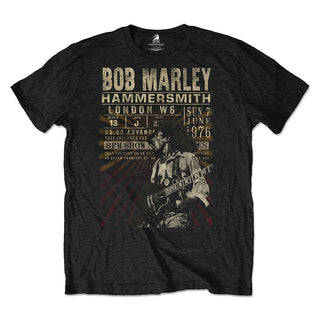 Bob Marley Unisex T-Shirt: Hammersmith '76