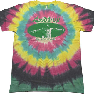 Bob Marley Unisex T-Shirt: Exodus Oval