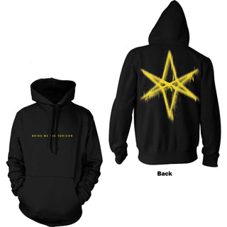 Bring Me The Horizon Unisex Pullover Hoodie: Spray Hex