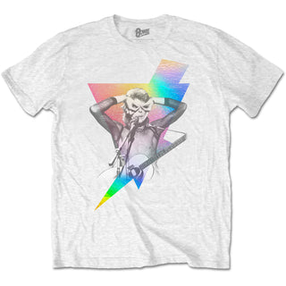 David Bowie Unisex T-Shirt: Holographic Bolt