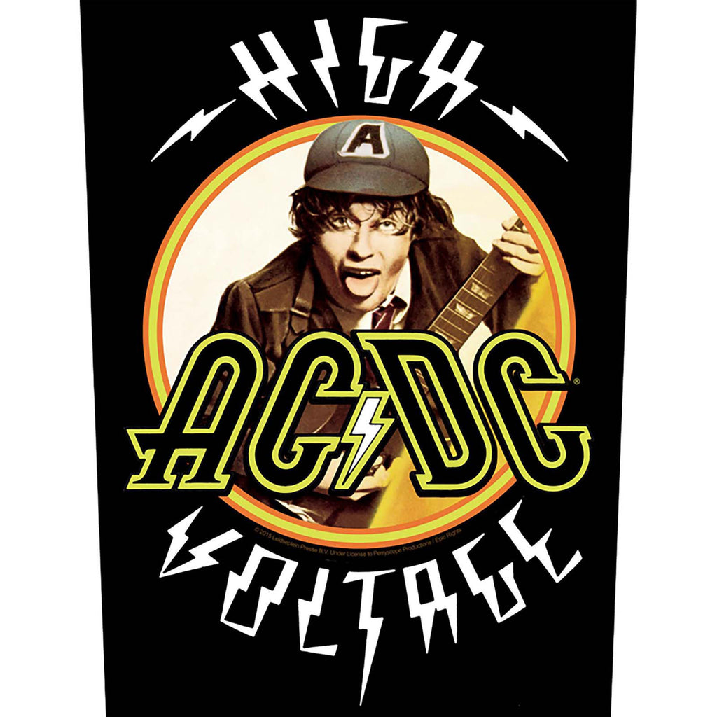 AC/DC Back Patch: High Voltage – ATC Music Merch