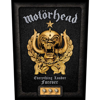 Motorhead Back Patch: Everything Louder Forever