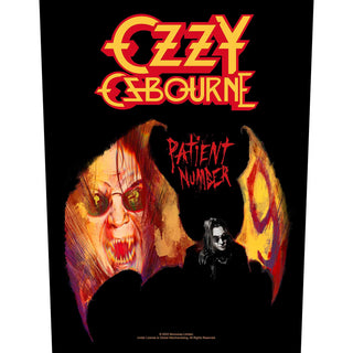 Ozzy Osbourne Back Patch: Patient No. 9