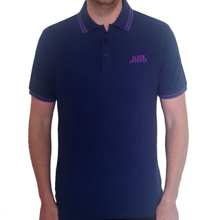 Black Sabbath Unisex Polo Shirt: Wavy Logo