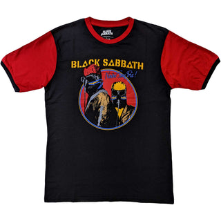 Black Sabbath Unisex Ringer T-Shirt: Never Say Die