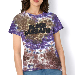 Black Sabbath Unisex T-Shirt: Wavy Logo