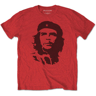 Che Guevara Unisex T-Shirt: Black on Red