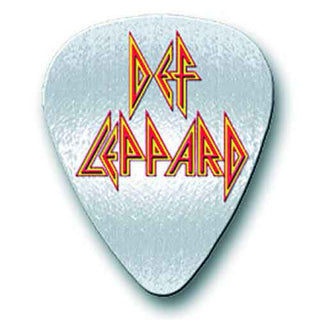 Def Leppard Pin Badge: Pick Logo