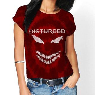 Disturbed Unisex T-Shirt: Scary Face