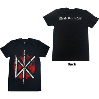 Dead Kennedys Unisex T-Shirt: Vintage Logo (Back Print)