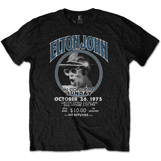 Elton John Unisex T-Shirt: Live In Concert