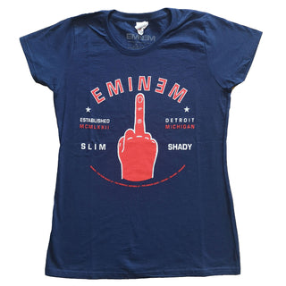 Eminem Ladies T-Shirt: Detroit Finger