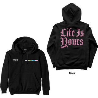 Foals Unisex Pullover Hoodie: Life Is Yours Text