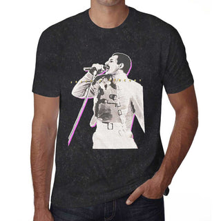 Freddie Mercury Unisex T-Shirt: Glow