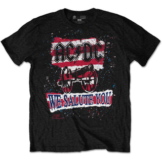 AC/DC Unisex T-Shirt: We Salute You Stripe