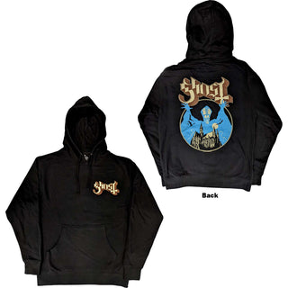 Ghost Unisex Pullover Hoodie: Pocket Logo & Opus