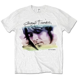 George Harrison Unisex T-Shirt: Water Colour Portrait