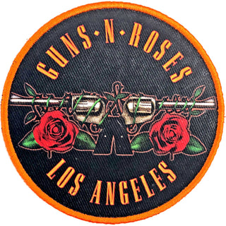 Guns N' Roses Standard Patch: Los Angeles Orange