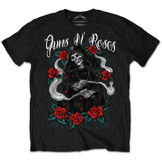 Guns N' Roses Unisex T-Shirt: Reaper (Roses)