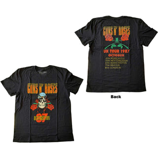 Guns N' Roses Unisex T-Shirt: UK Tour '87