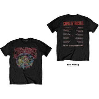 Guns N' Roses Unisex T-Shirt: Illusion Tour