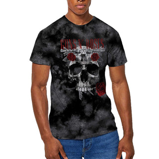 Guns N' Roses Unisex T-Shirt: Flower Skull