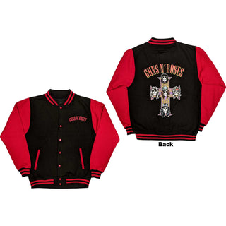 Guns N' Roses Unisex Varsity Jacket: Appetite For Destruction