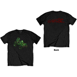 Gorillaz Unisex T-Shirt: Group Green Geep