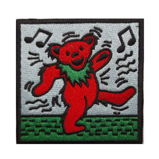 Grateful Dead Standard Patch: Dancing Bear