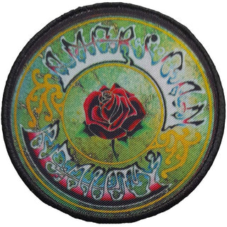 Grateful Dead Standard Patch: American Beauty Circle