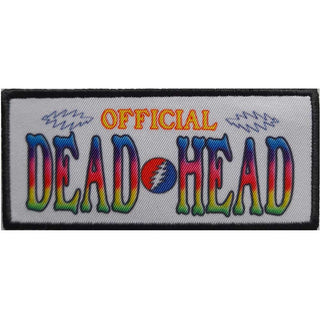 Grateful Dead Standard Patch: Official Dead Head