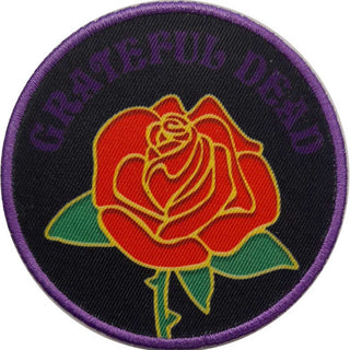 Grateful Dead Standard Patch: Rose