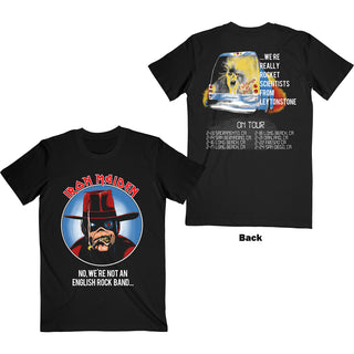 Iron Maiden Unisex T-Shirt: Not An English Rock Band