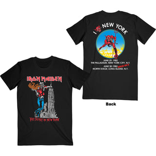 Iron Maiden Unisex T-Shirt: The Beast In New York