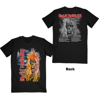 Iron Maiden Unisex T-Shirt: First Album Track list V.3.