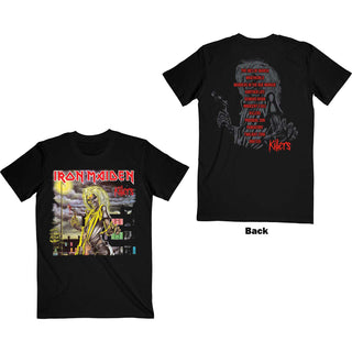 Iron Maiden Unisex T-Shirt: Killers V.2. Album Track list