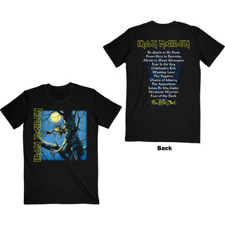 Iron Maiden Unisex T-Shirt: Fear of the Dark Album Tracklisting