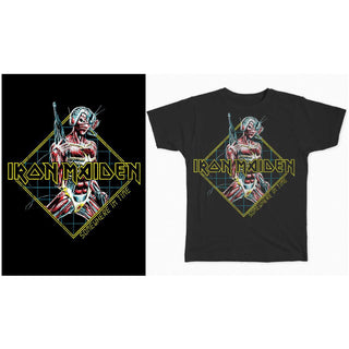 Iron Maiden Unisex T-Shirt: Somewhere in Time Diamond