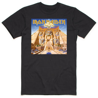 Iron Maiden Unisex T-Shirt: Powerslave Album Cover Box