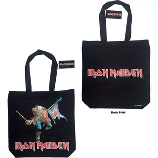 Iron Maiden Trooper Tote Bag With Zip